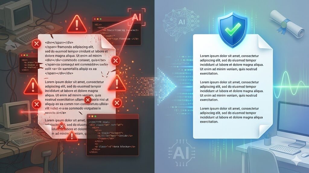 Falsely Accused of AI Cheating? Hidden Formatting Could Be the Cause